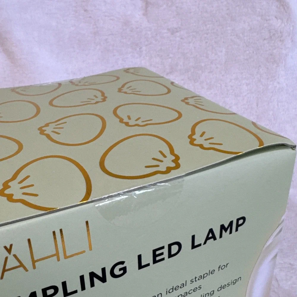 Mahli Dumpling LED Lamp Battery Powered Ambient Light Fun Functional Cute Decor‎